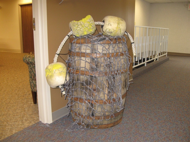 WHISKEY BARREL PROM THEME PROP